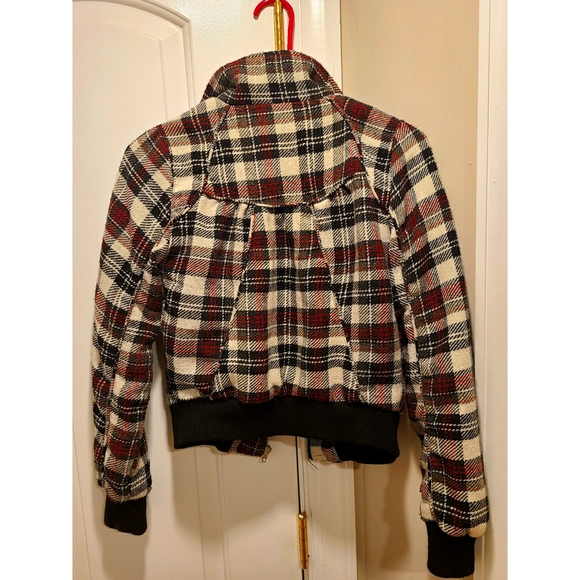 Plaid Bomber Jacket - Picture 3 of 3